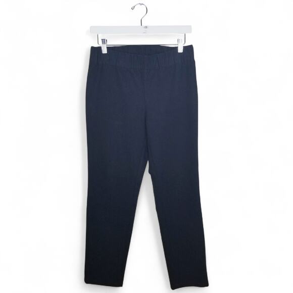 SOFT SURROUNDINGS Pull-On Midrise Ankle Pants Jeans Black Style #34848 - Picture 2 of 4